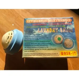 Boules de lavage écologiques – 90 à 120 lavages – neuves